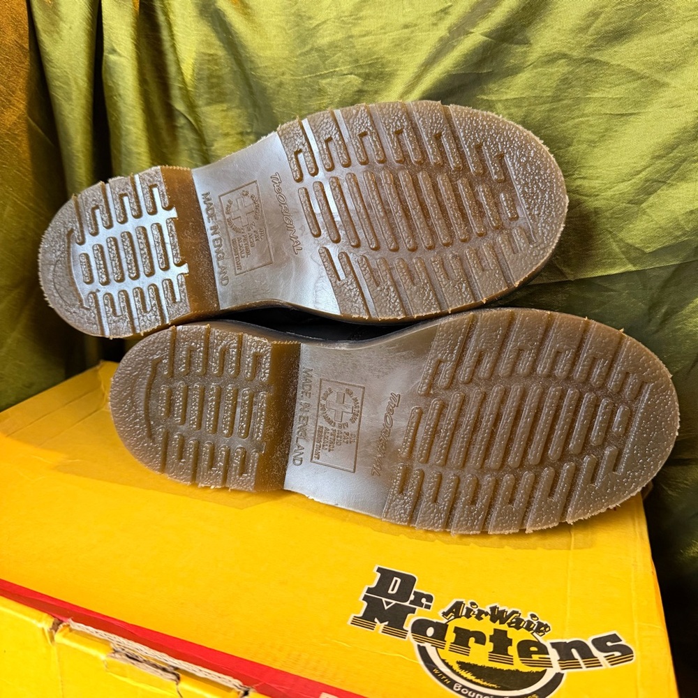 Dr. Martens Black T-Bar Buckle Leather Mary Jane’s - Picture 5 of 8